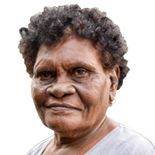 Amy a 74-year-old Aboriginal woman