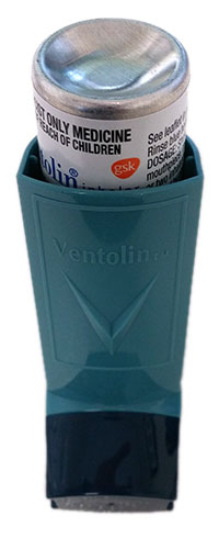 Ventolin puffer